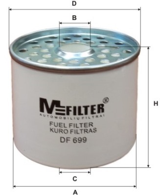 Filtru combustibil DF 699 MFILTER